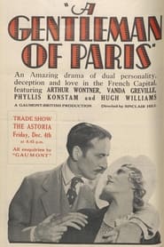 A Gentleman of Paris' Poster