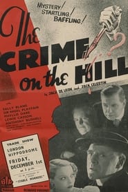 Crime on the Hill' Poster