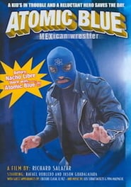 Atomic Blue Mexican Wrestler' Poster