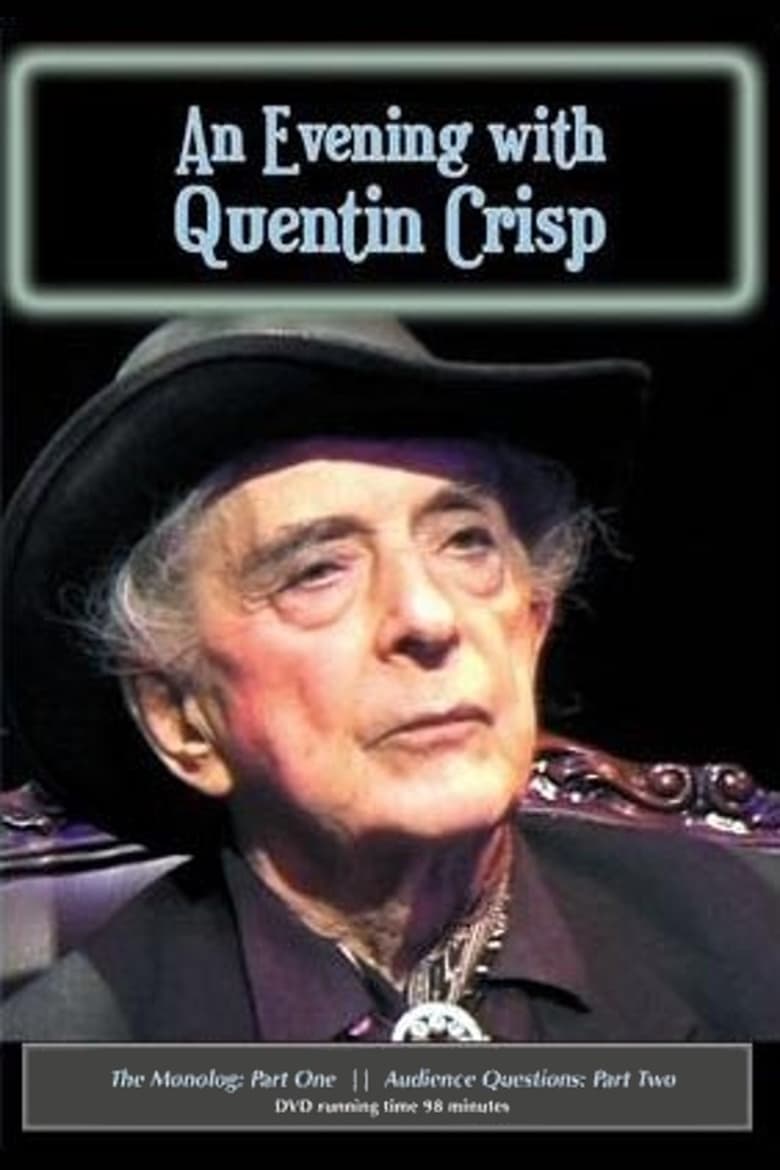 An Evening with Quentin Crisp Poster