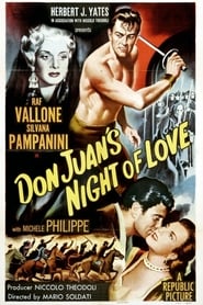 Don Juans Night of Love' Poster