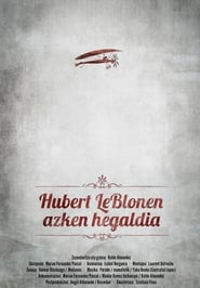 Hubert Le Blonen azken hegaldia' Poster