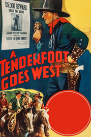 A Tenderfoot Goes West' Poster
