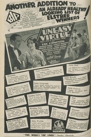Uneasy Virtue' Poster