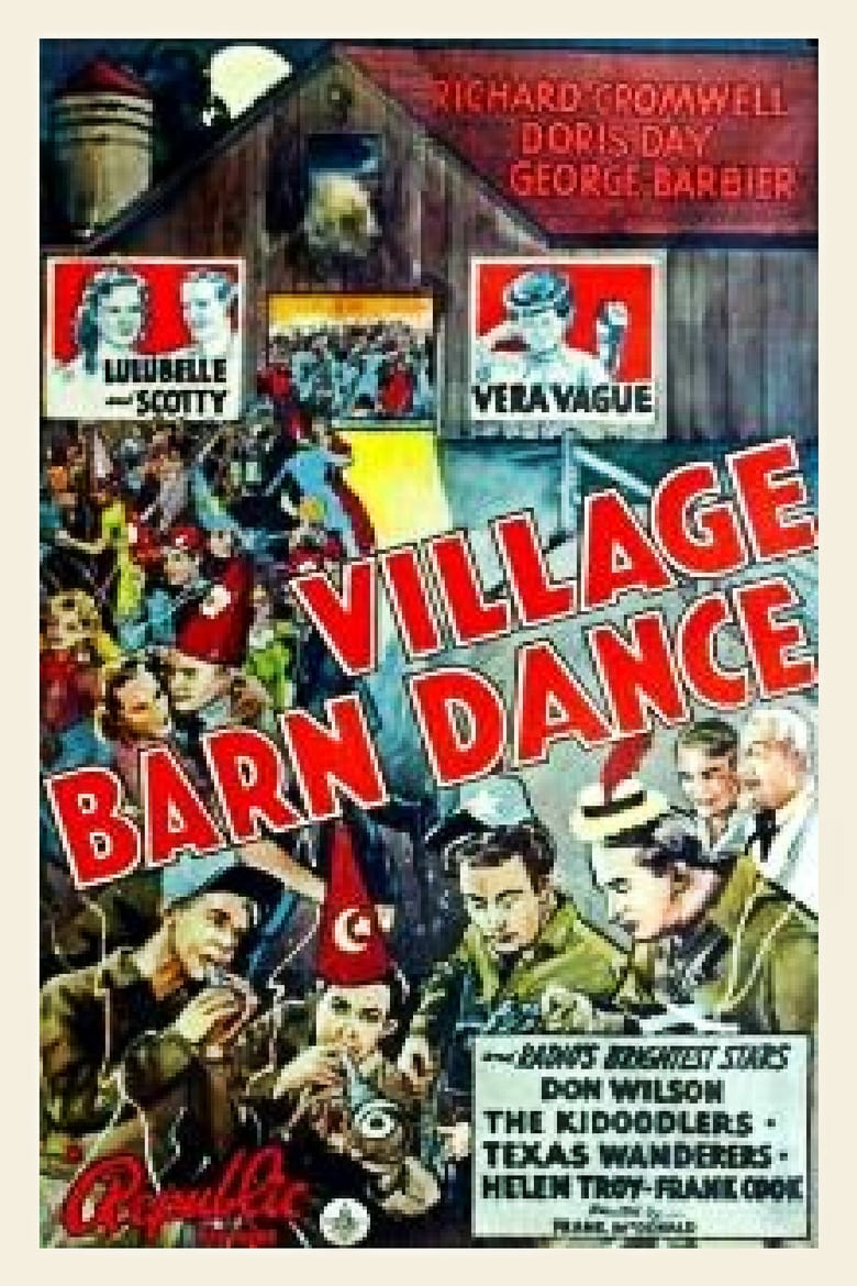 Village Barn Dance Poster