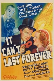 It Cant Last Forever' Poster