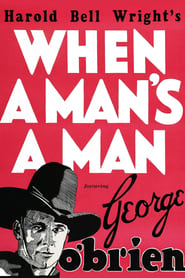 When a Mans a Man' Poster