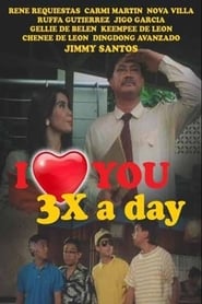 I Love You Three Times a Day' Poster