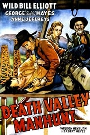 Death Valley Manhunt' Poster