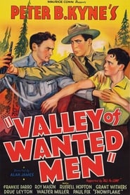 Valley of Wanted Men' Poster