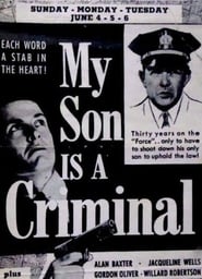 My Son Is a Criminal' Poster