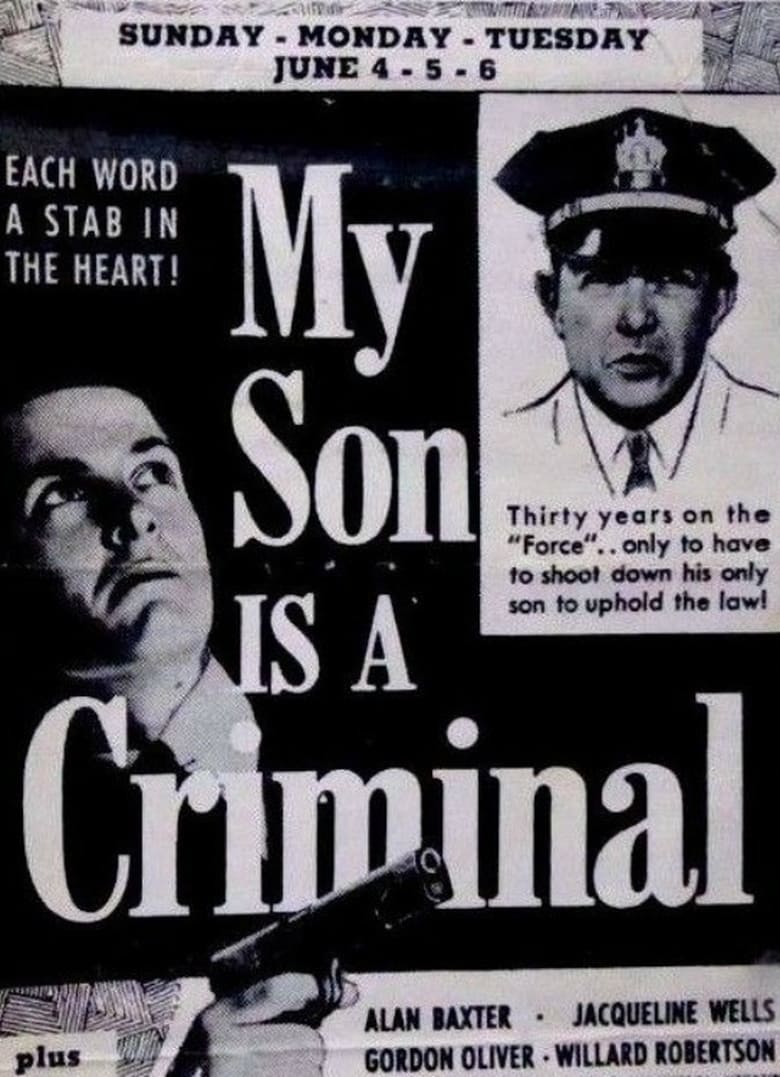 My Son Is a Criminal Poster