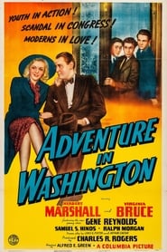 Adventure in Washington' Poster