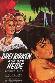 Drei Birken auf der Heide' Poster