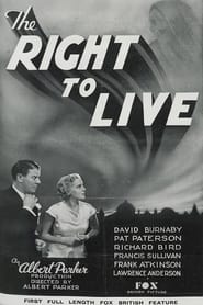 The Right to Live' Poster