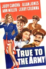 True to the Army' Poster
