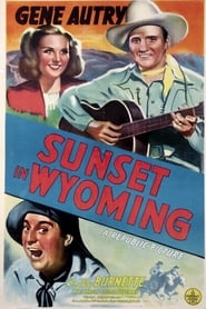 Sunset in Wyoming' Poster
