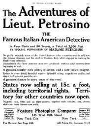 The Adventures of Lieutenant Petrosino' Poster