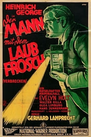 Der Mann mit dem Laubfrosch' Poster