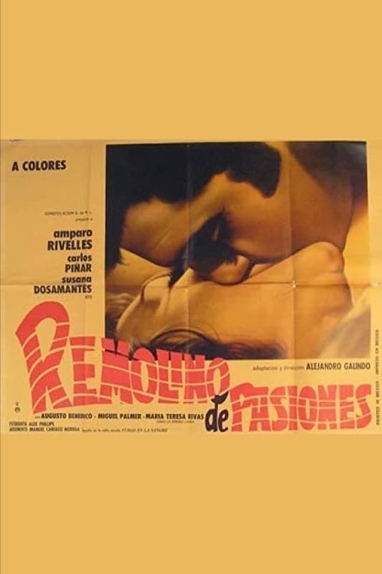 Remolino de pasiones Poster