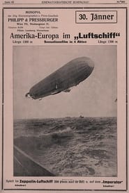 America to Europe in an Airship' Poster