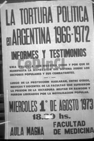 Informes y testimonios La tortura poltica en Argentina 19661972' Poster