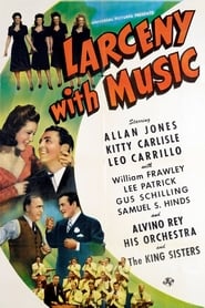 Larceny with Music' Poster