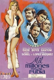 One Billion for a Blonde' Poster