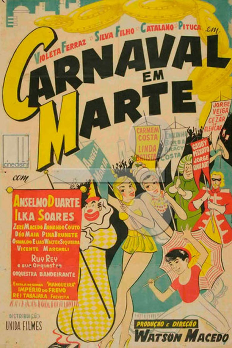 Carnaval em Marte Poster
