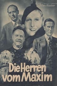 Die Herren vom Maxim' Poster