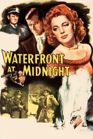 Waterfront at Midnight' Poster