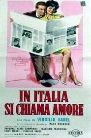 In Italia si chiama amore' Poster