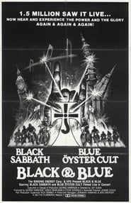 Black Sabbath  Blue yster Cult Black and Blue' Poster