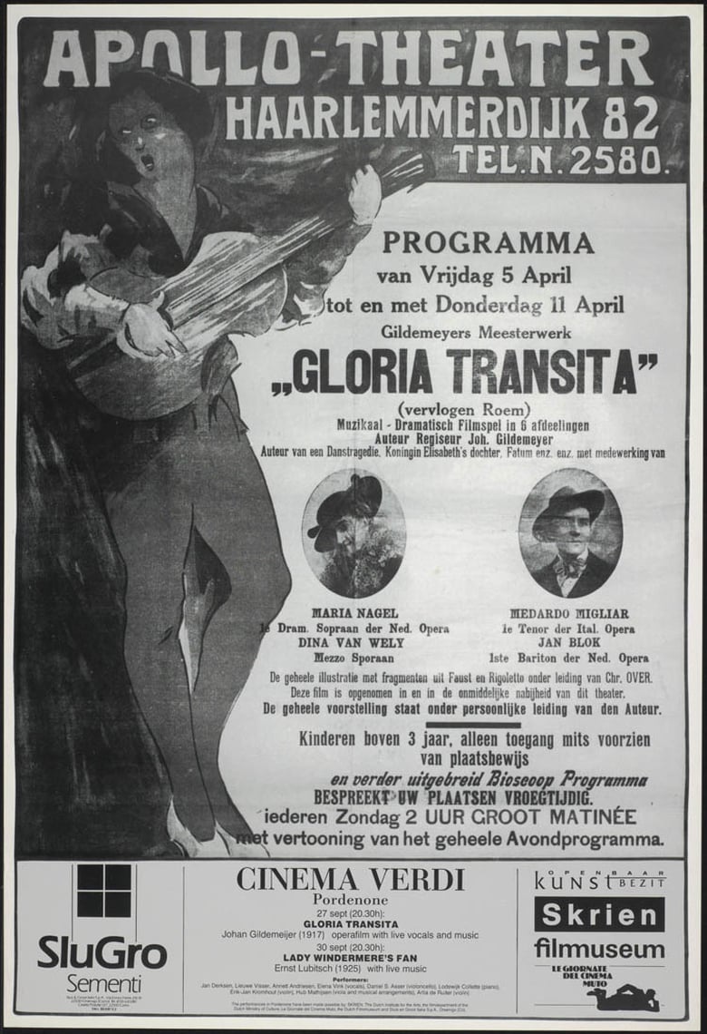 Gloria transita Poster