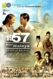 1957 Hati Malaya' Poster