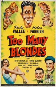 Too Many Blondes' Poster