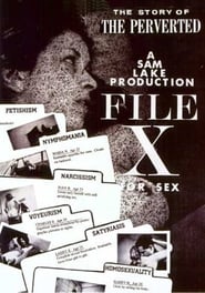 File X for Sex The Story of the Perverted' Poster