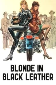 Blonde in Black Leather' Poster