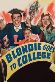Blondie Goes to College' Poster