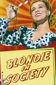 Blondie in Society' Poster