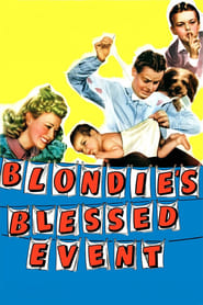 Blondies Blessed Event' Poster