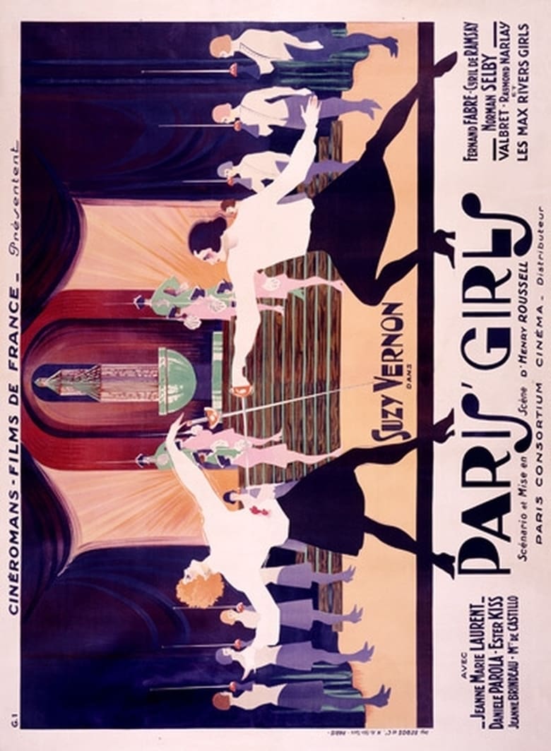Paris' Girls Poster