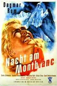 Nacht am MontBlanc' Poster