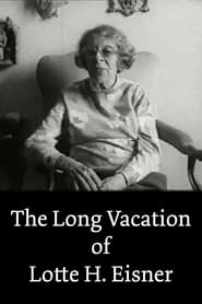 The Long Vacation of Lotte H Eisner' Poster