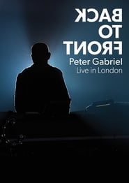 Peter Gabriel Back To Front' Poster