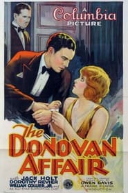 The Donovan Affair' Poster