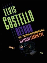 Elvis Costello  Detour Live at Liverpool Philharmonic Hall' Poster