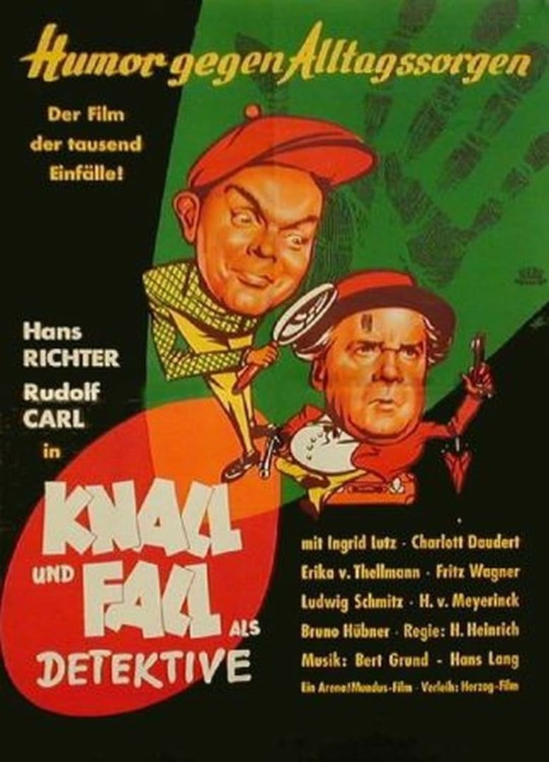 Knall und Fall als Detektive Poster