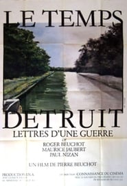 Le temps dtruit' Poster