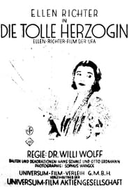 Die tolle Herzogin' Poster